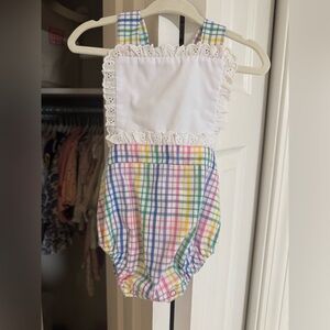The Beaufort Bonnet Company Sally sunsuit 0-6M